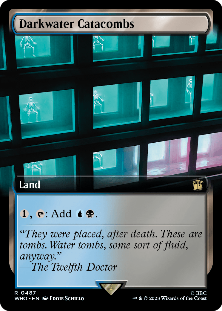 Darkwater Catacombs (Extended Art) [Doctor Who] Foil