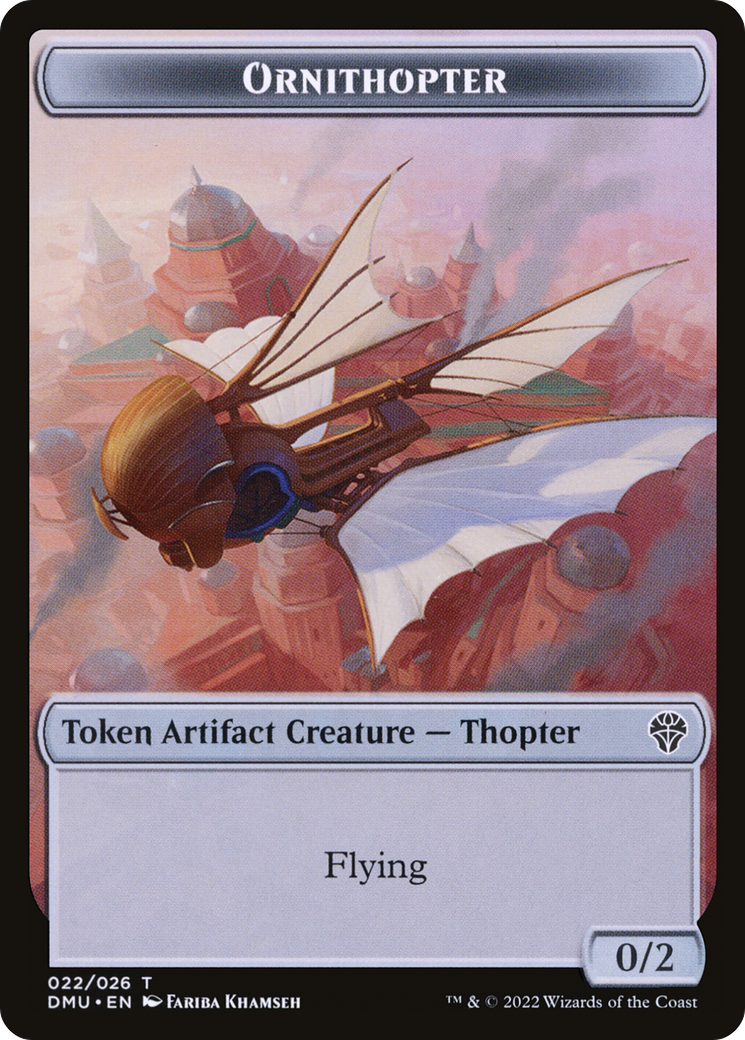 Ornithopter (TDMU-022) - Dominaria United Tokens Foil