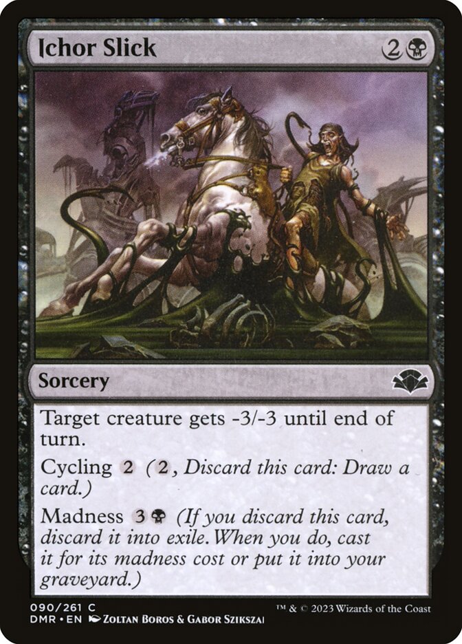 Ichor Slick 90/261 (Dominaria Remastered)  - Foil