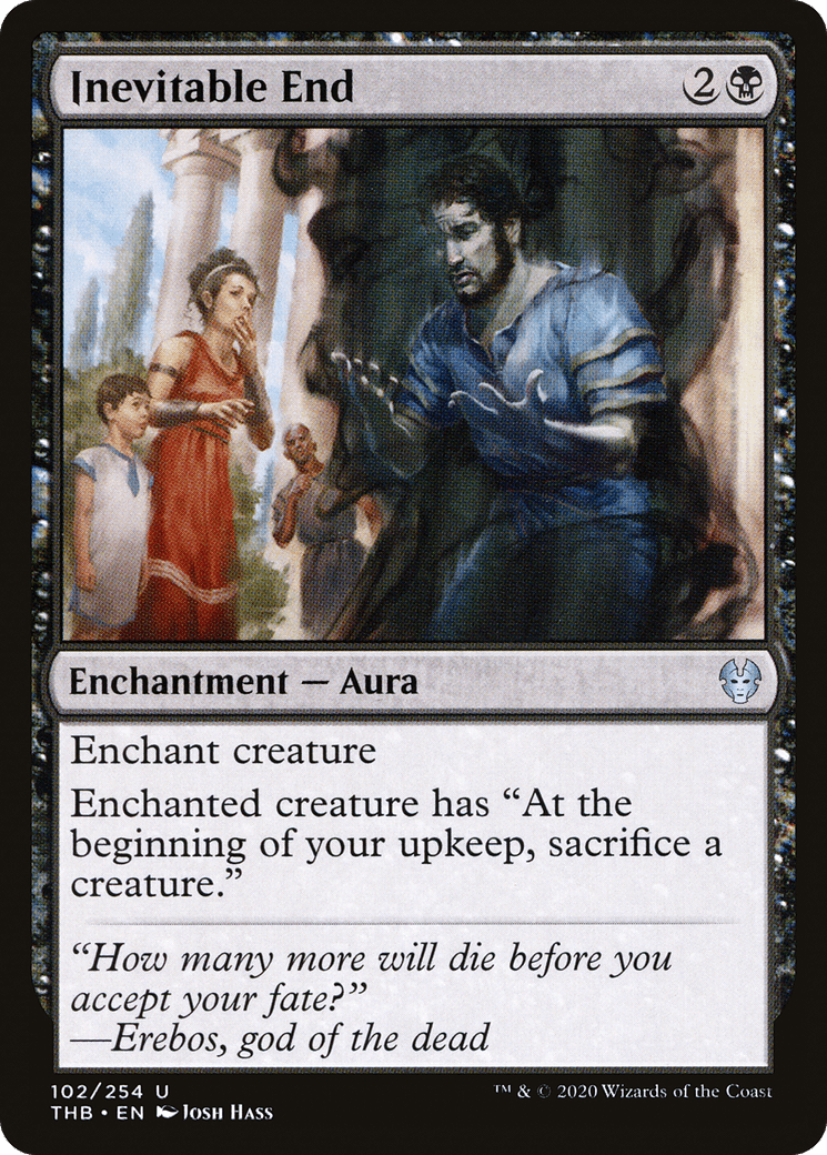 Inevitable End [Theros Beyond Death] Foil