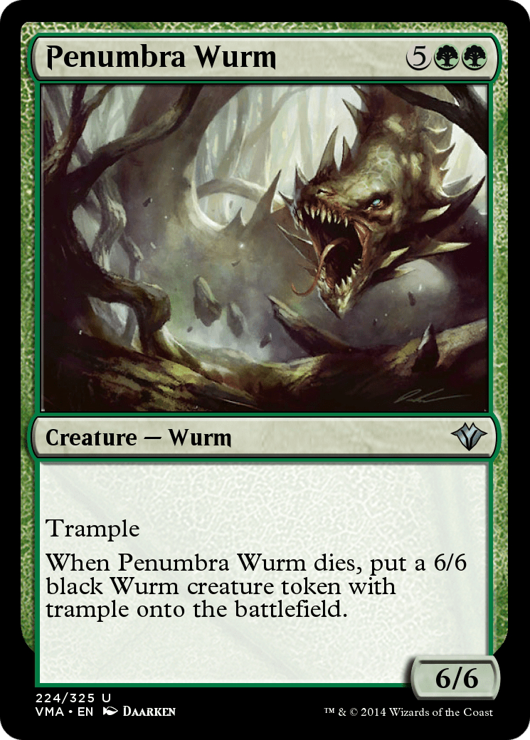 Penumbra Wurm (VMA-224) - Vintage Masters Foil