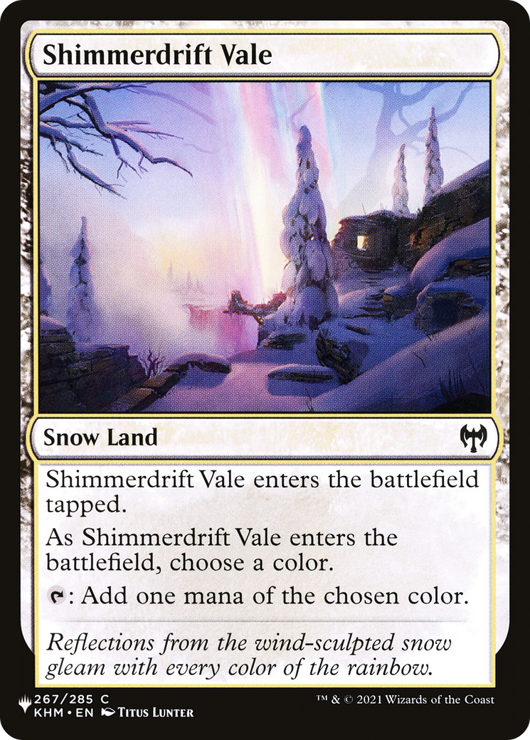 Shimmerdrift Vale |  (KHM-267) [The List]
