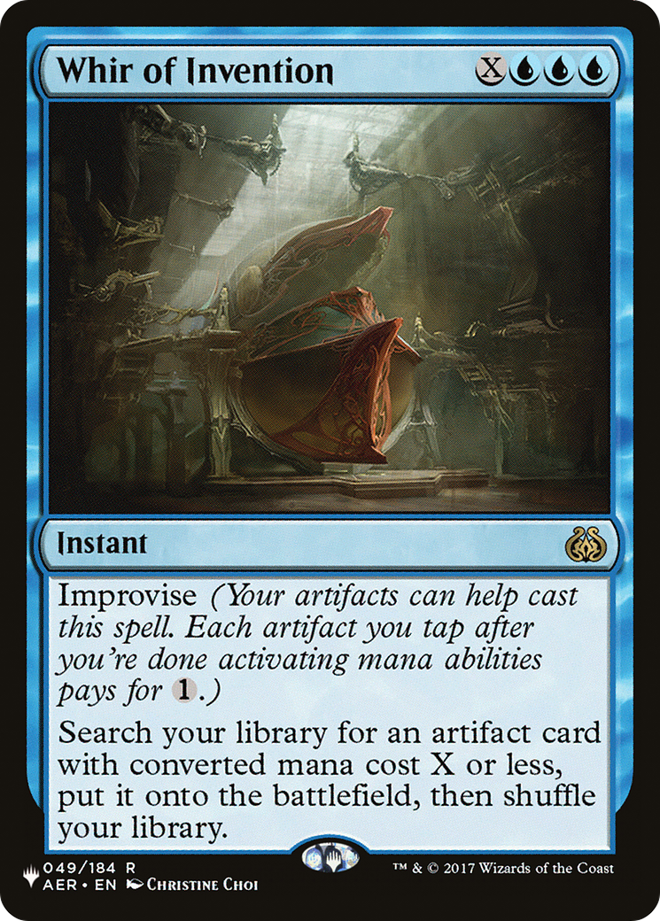 Whir of Invention |  (AER-49) [The List]