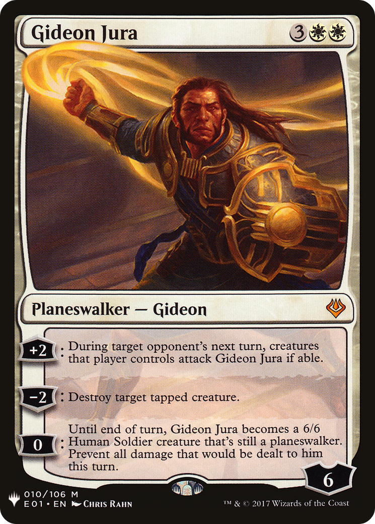 Gideon Jura |  (E01-10) [The List]