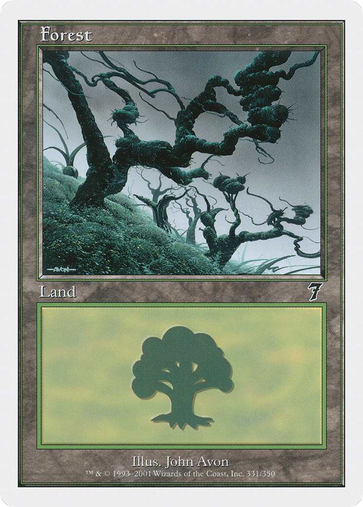 Forest (331) [Seventh Edition] Foil
