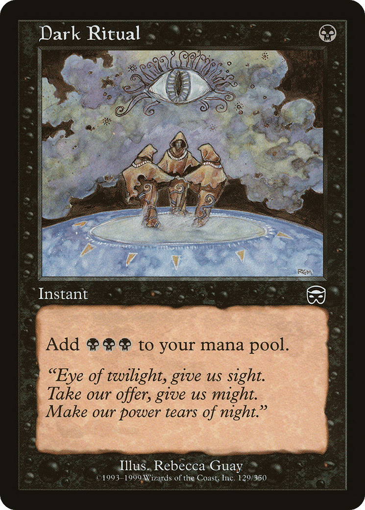 Dark Ritual [Mercadian Masques] Foil