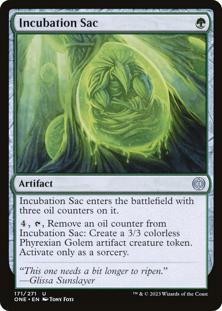 Incubation Sac [Phyrexia: All Will Be One] Foil