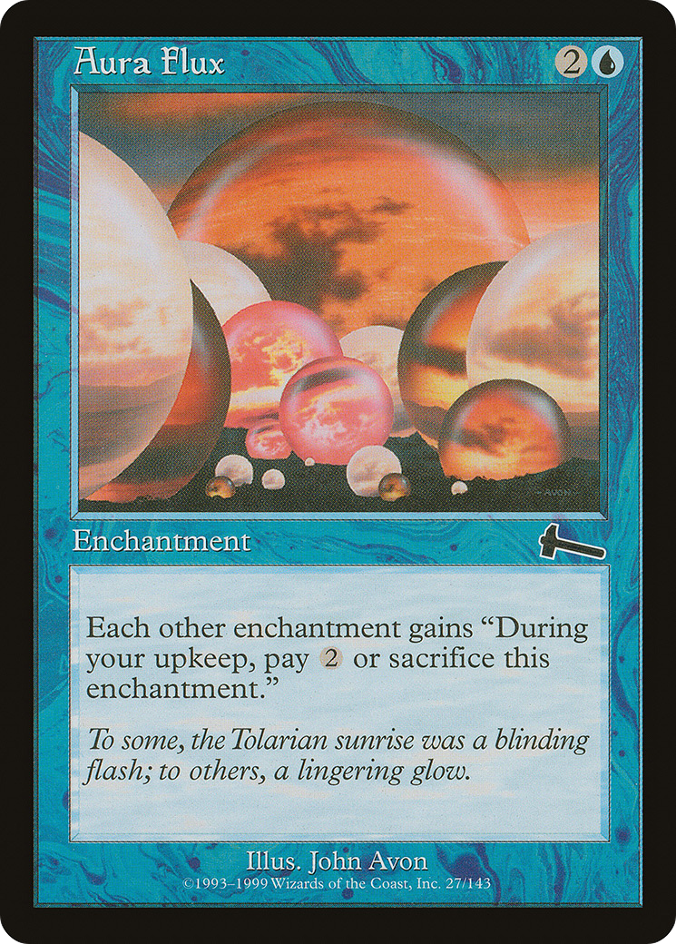 Aura Flux [Urza's Legacy] Foil