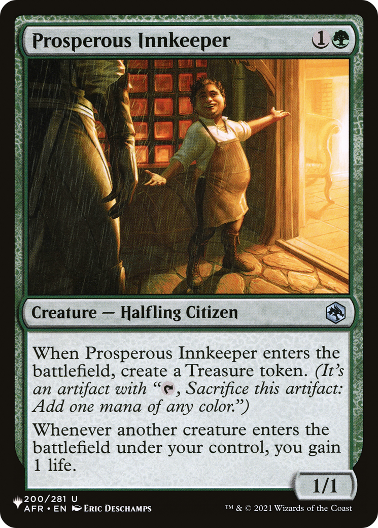 Prosperous Innkeeper |  (AFR-200) [The List]