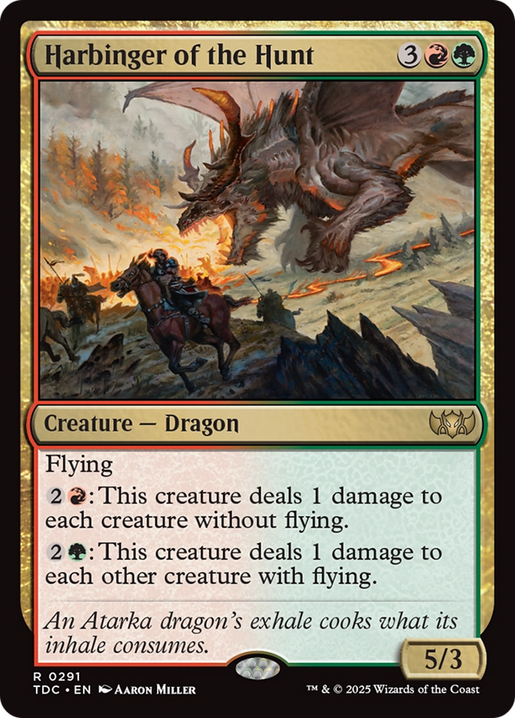 Harbinger of the Hunt (291) [Commander: Tarkir: Dragonstorm]