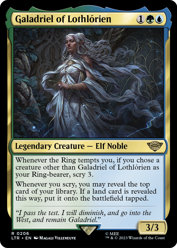 Galadriel of Lothlorien [The Lord of the Rings: Tales of Middle-Earth] Foil