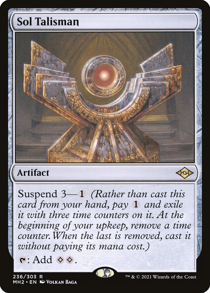 Sol Talisman 236 (Modern Horizons 2)  - Foil