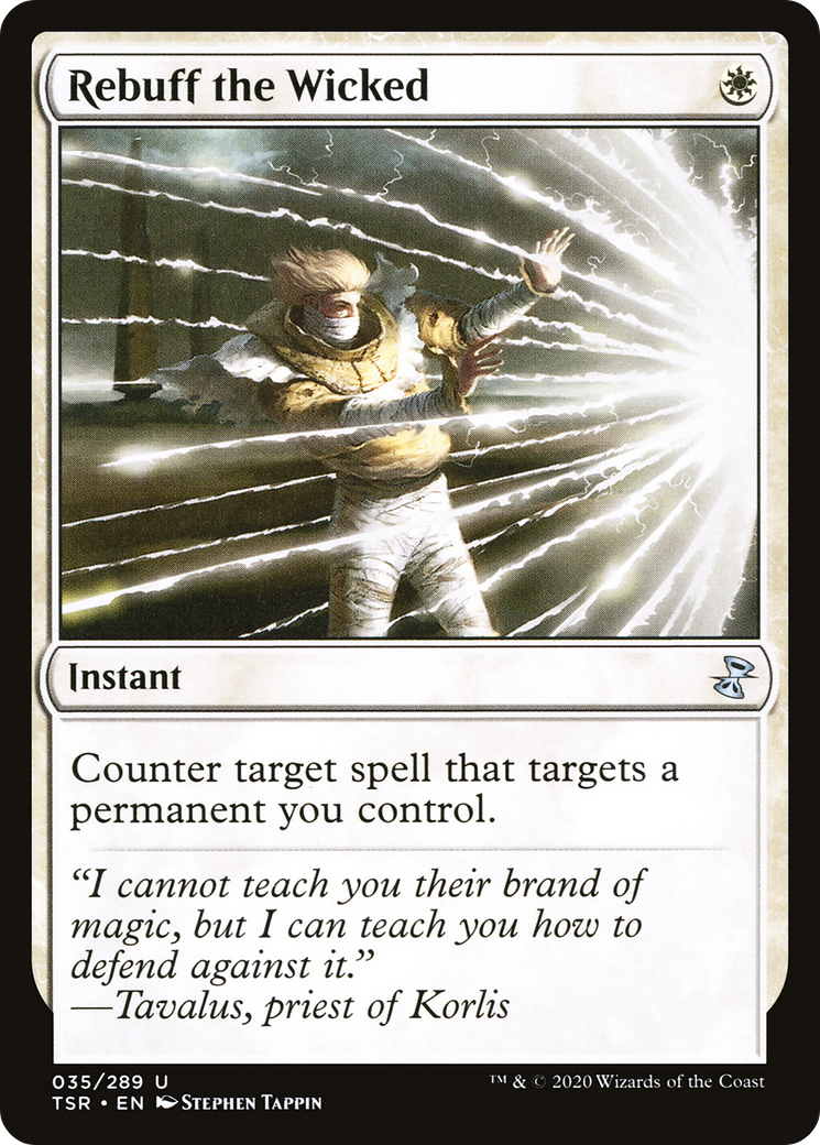 Rebuff the Wicked [Time Spiral Remastered] Foil