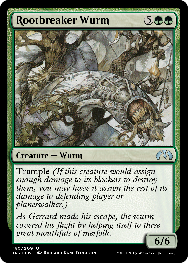 Rootbreaker Wurm (TPR-190) - Tempest Remastered