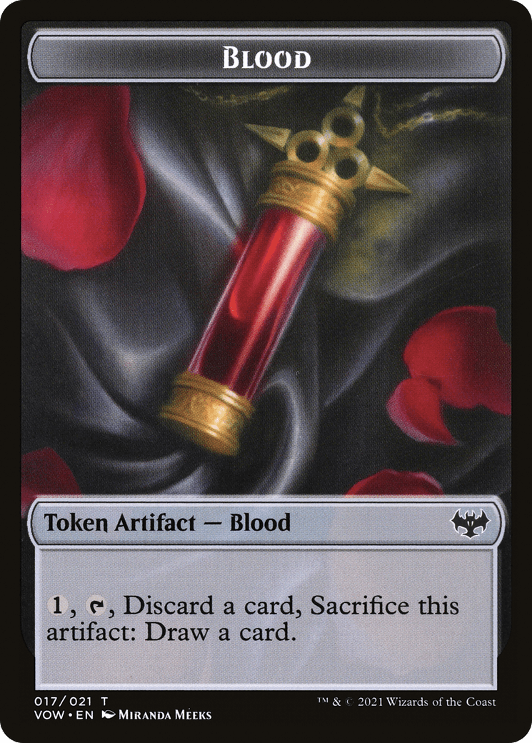 Blood (TVOW-017) - Innistrad: Crimson Vow Tokens Foil