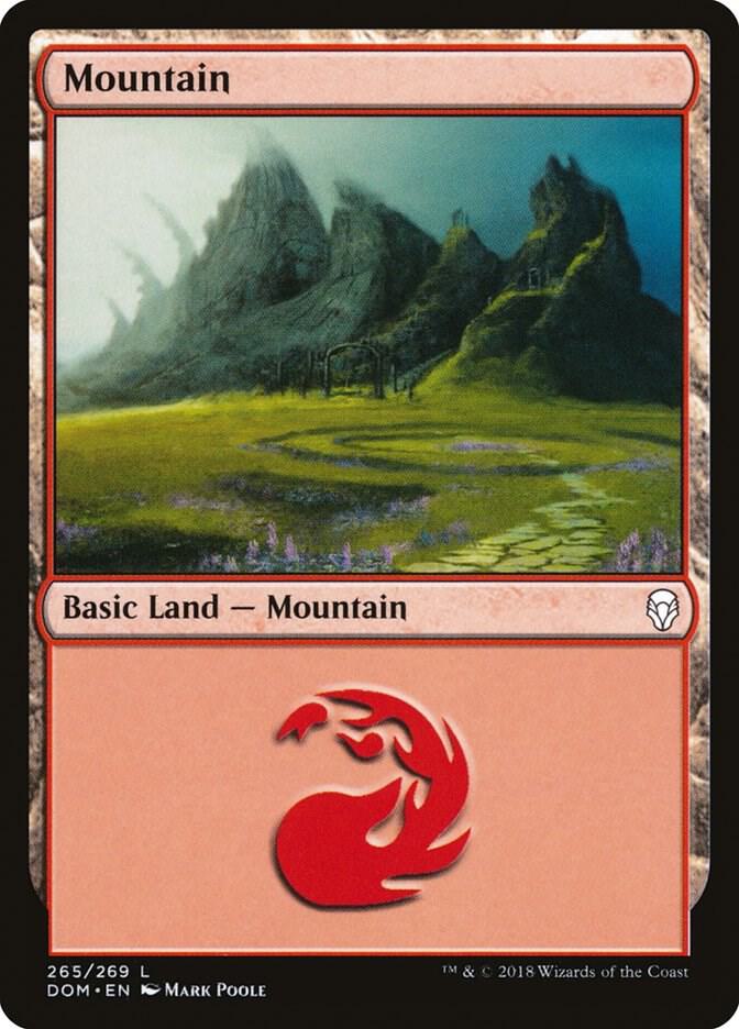 Mountain 265/269 (Dominaria) 