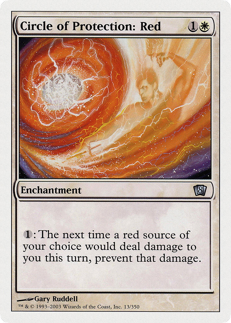 Circle of Protection: Red [Eighth Edition] Foil