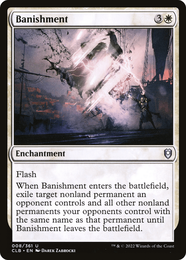 Banishment [Commander Legends: Battle for Baldur's Gate] Foil