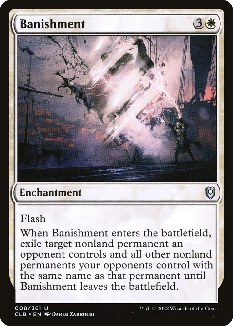 Banishment [Commander Legends: Battle for Baldur's Gate] Foil