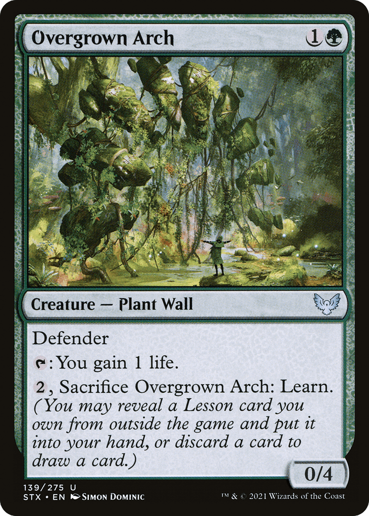 Overgrown Arch [Strixhaven: School of Mages] Foil