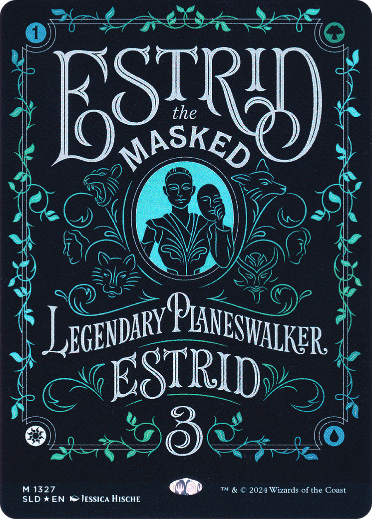 Estrid, the Masked (1327) [Secret Lair Drop Series]  Foil