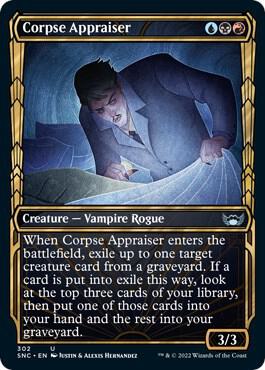 Corpse Appraiser Showcase 302/281 (Streets of New Capenna) 