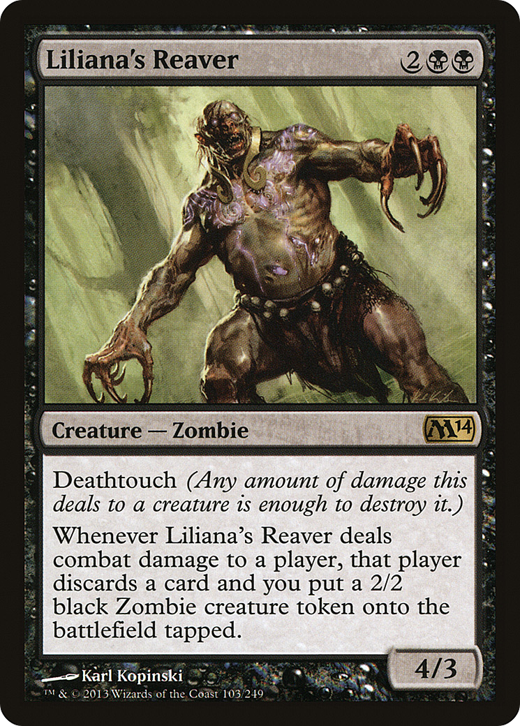 Liliana's Reaver [Magic 2014] Foil