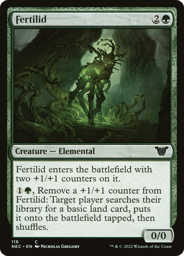 Fertilid (NEC-116) - Neon Dynasty Commander
