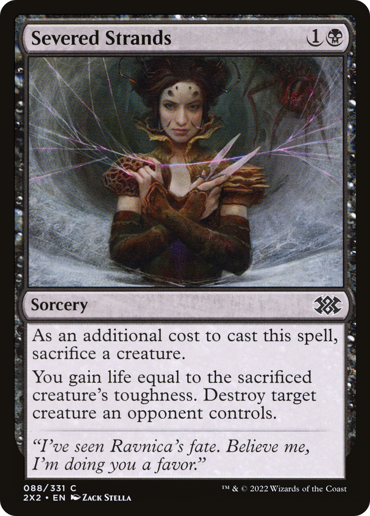 Severed Strands [Double Masters 2022] Foil