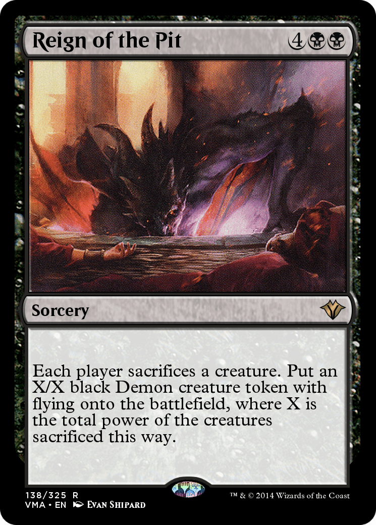 Reign of the Pit (VMA-138) - Vintage Masters Foil