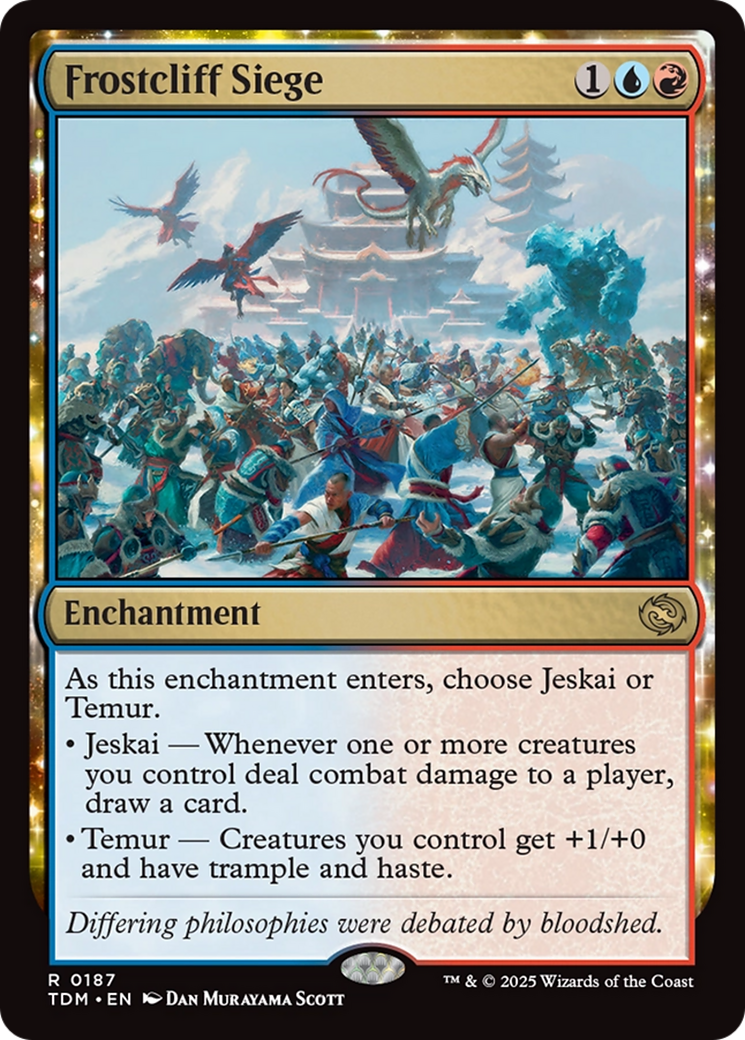 Frostcliff Siege |  Foil (187) [Tarkir: Dragonstorm]