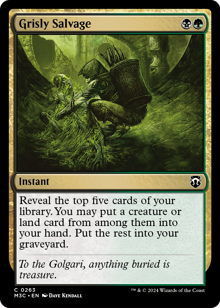 Grisly Salvage (M3C-263) - Modern Horizons 3 Commander Foil