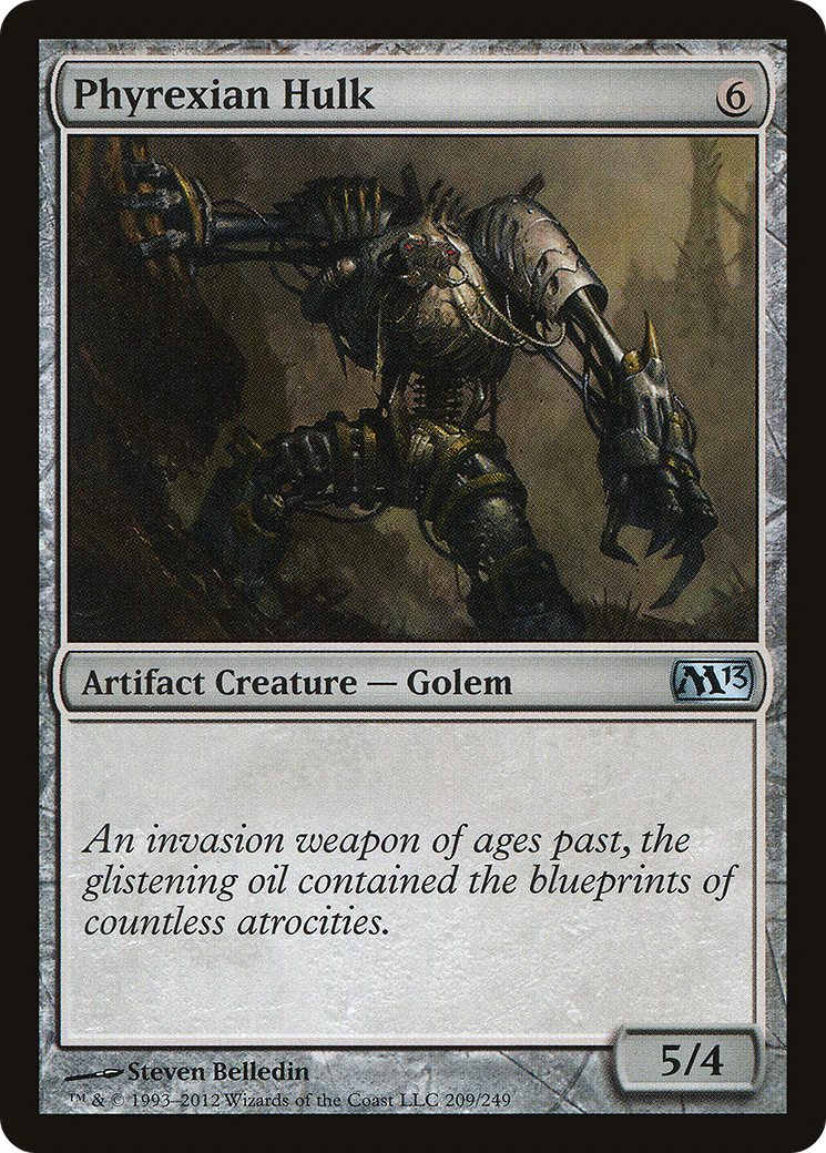 Phyrexian Hulk [Magic 2013] Foil