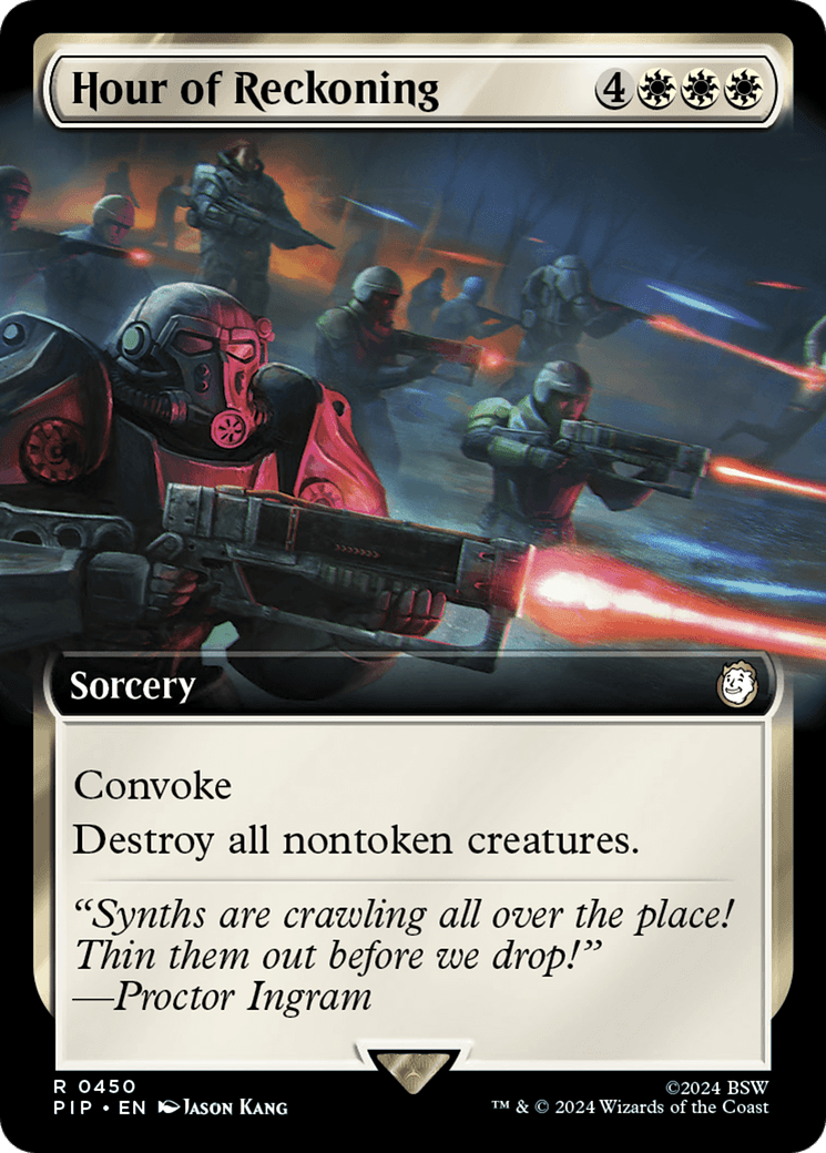 Hour of Reckoning (Extended Art) [Fallout] Foil