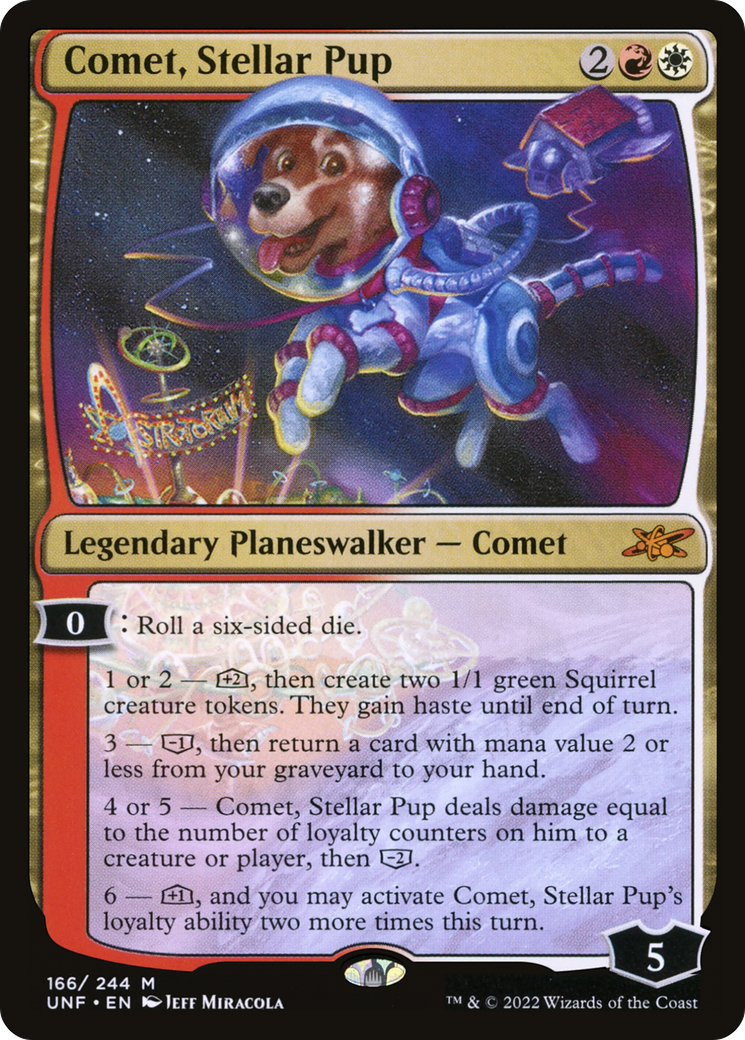 Comet, Stellar Pup [Unfinity] Foil