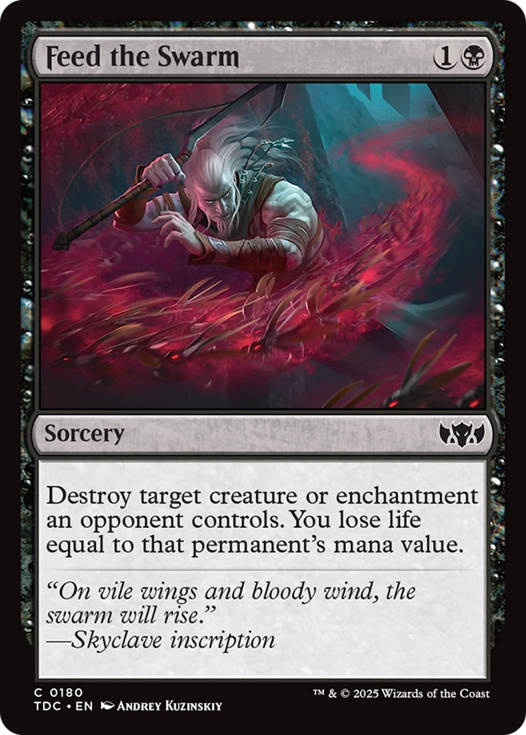Feed the Swarm (180) [Commander: Tarkir: Dragonstorm]