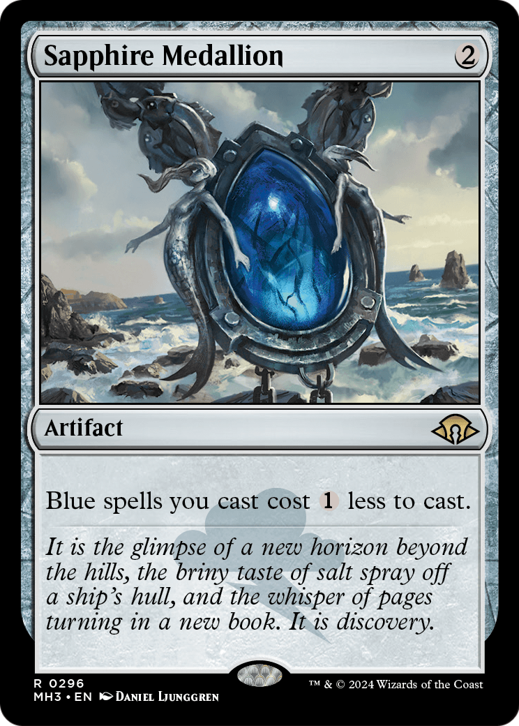 Sapphire Medallion [Modern Horizons 3] Foil