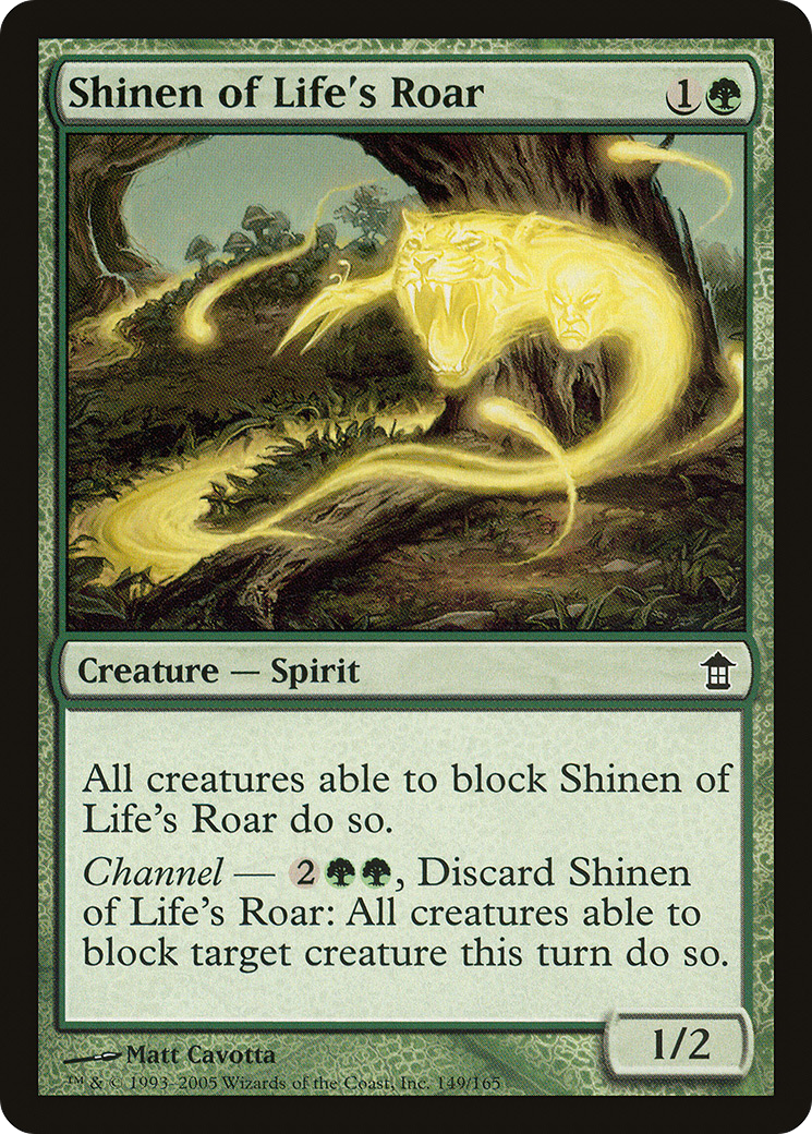 Shinen of Life's Roar [Saviors of Kamigawa] Foil