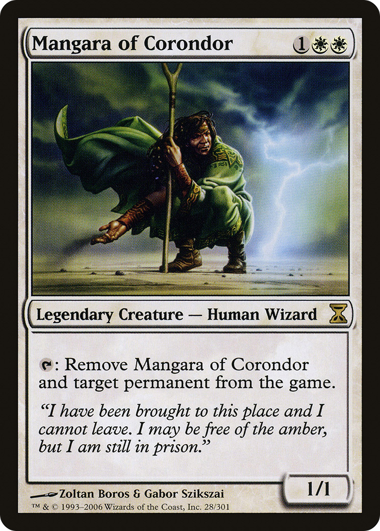 Mangara of Corondor [Time Spiral] Foil