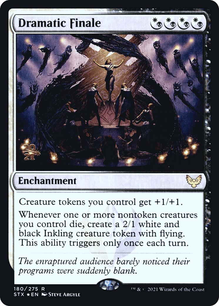 Dramatic Finale [Strixhaven: School of Mages Prerelease Promos]