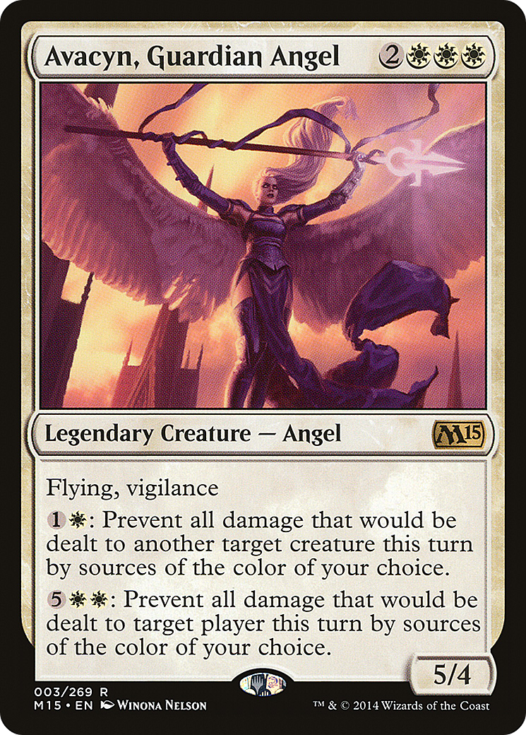 Avacyn, Guardian Angel [Magic 2015] Foil