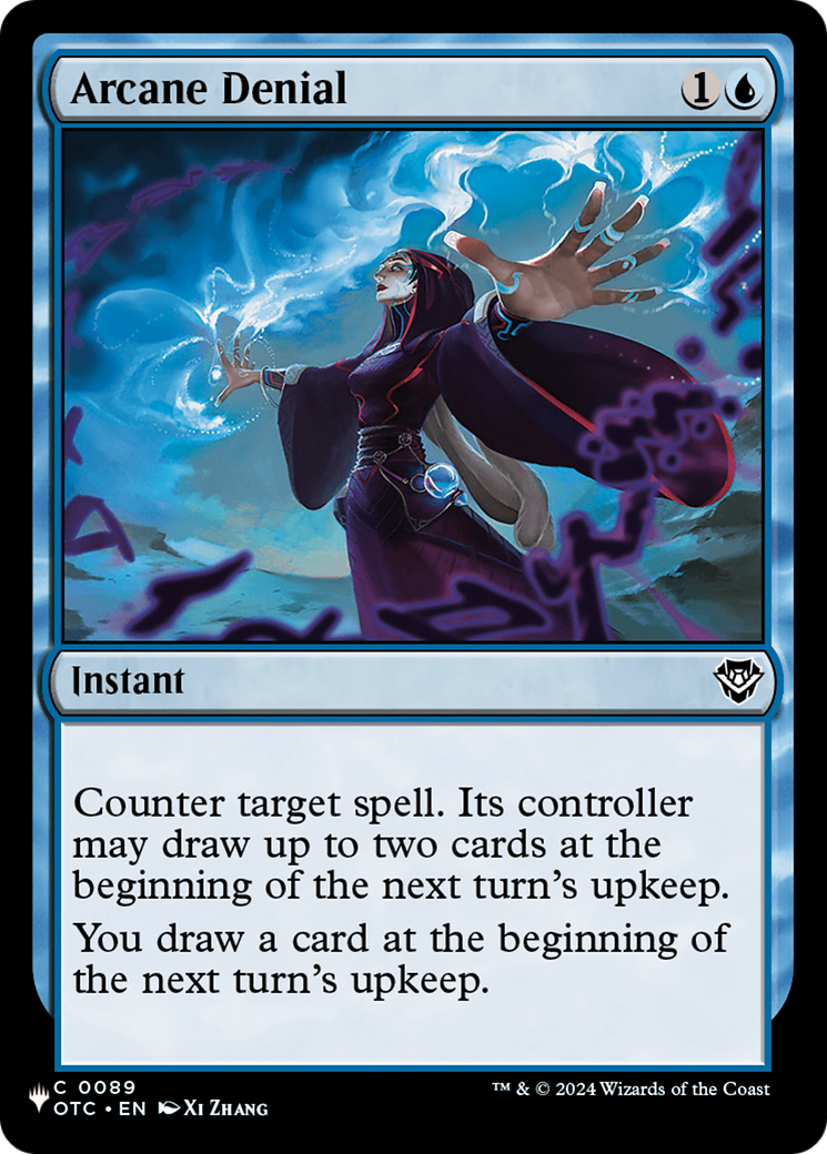 Arcane Denial |  (OTC-89) [The List]