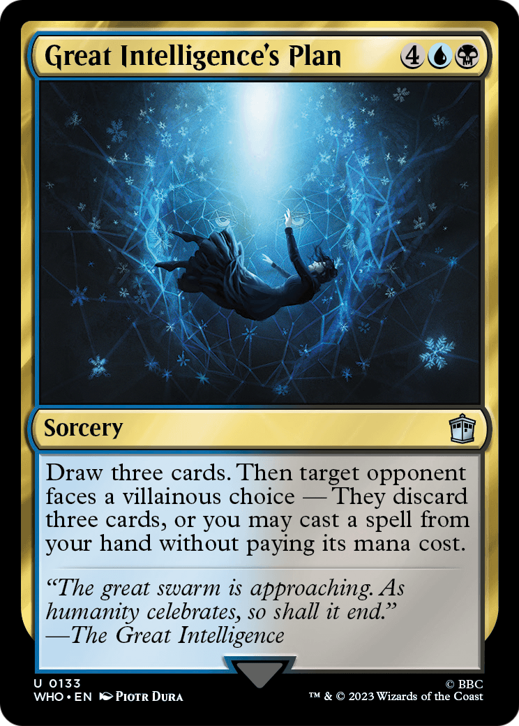 Great Intelligence's Plan [Doctor Who] Foil