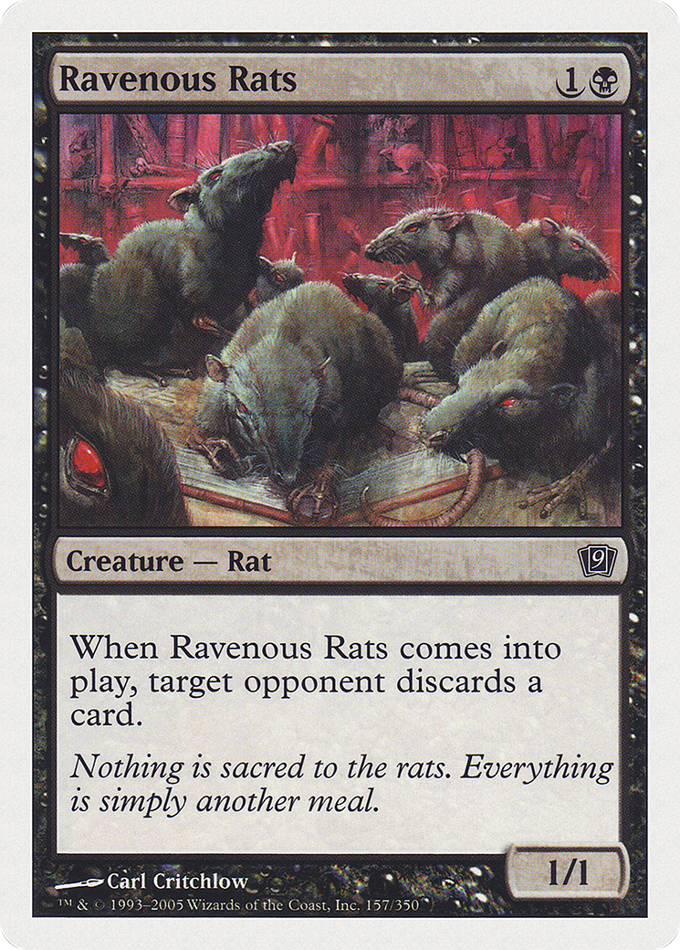 Ravenous Rats [Ninth Edition] Foil