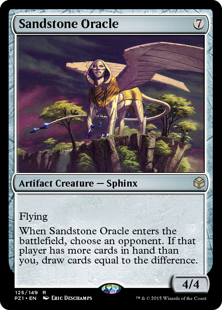 Sandstone Oracle (PZ1-125) - Legendary Cube Prize Pack