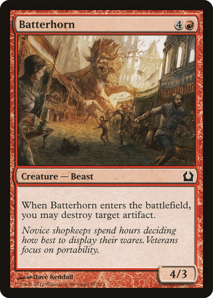Batterhorn [Return to Ravnica] Foil