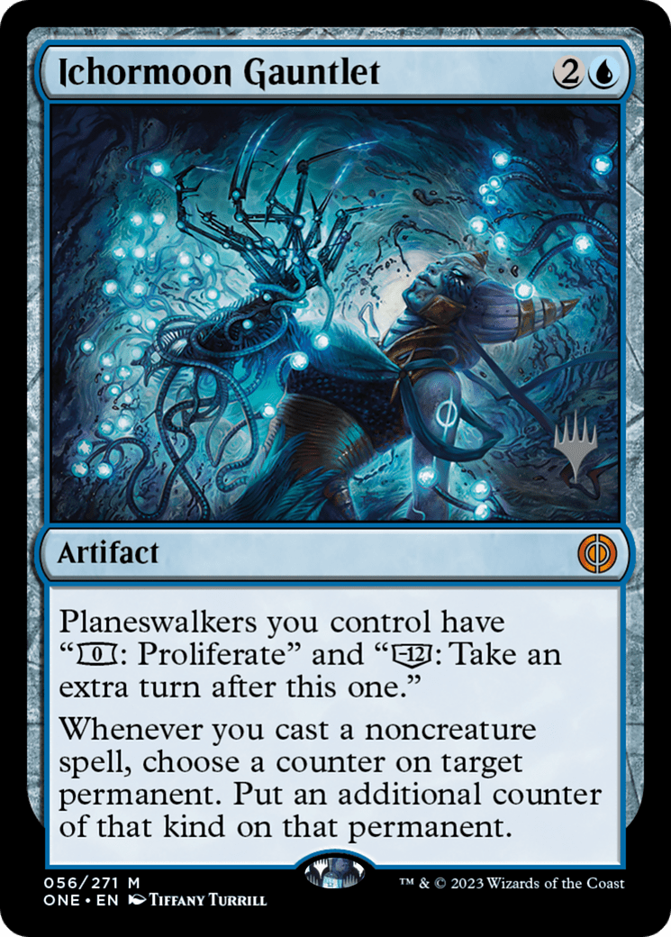 Ichormoon Gauntlet (Promo Pack) [Phyrexia: All Will Be One Promos] Foil