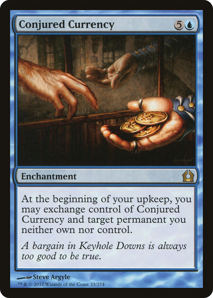 Conjured Currency [Return to Ravnica] Foil