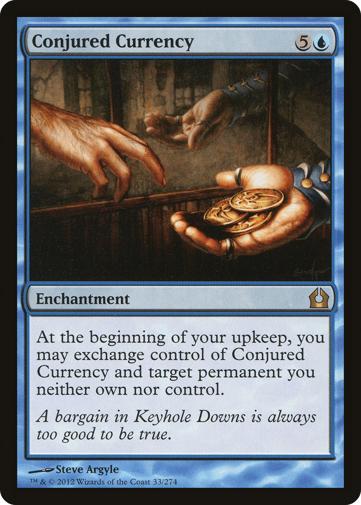 Conjured Currency [Return to Ravnica] Foil