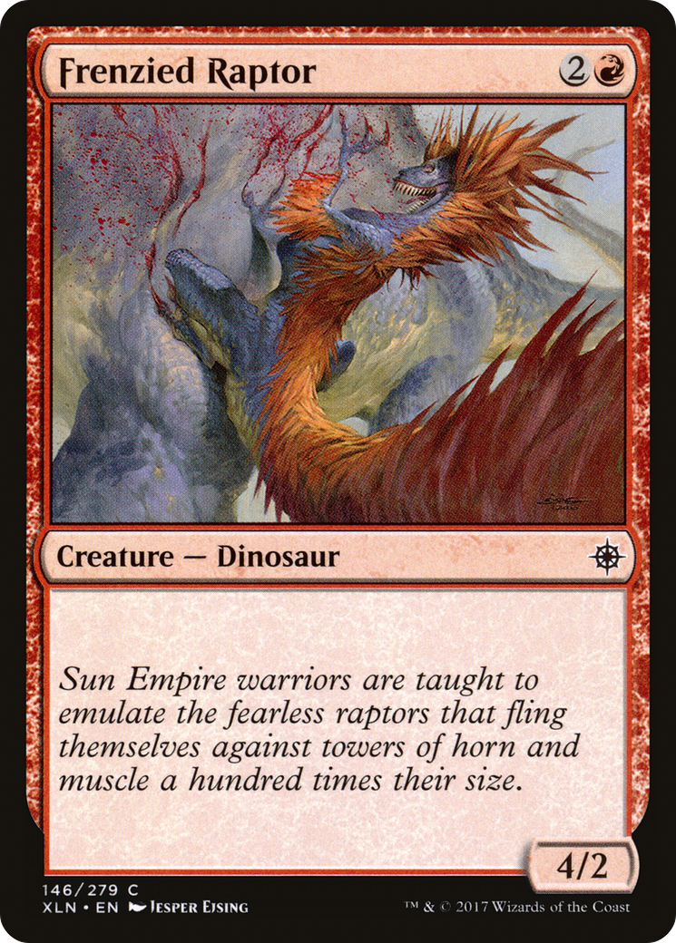 Frenzied Raptor [Ixalan] Foil